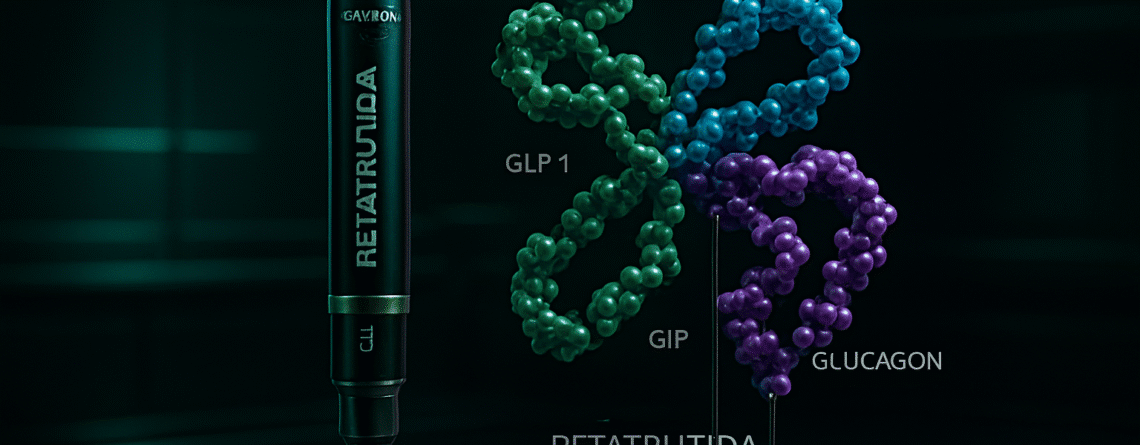 Retatrutida Mamba Pharma - Agonista Triplo GLP-1/GIP/Glucagon para Emagrecimento de Elite