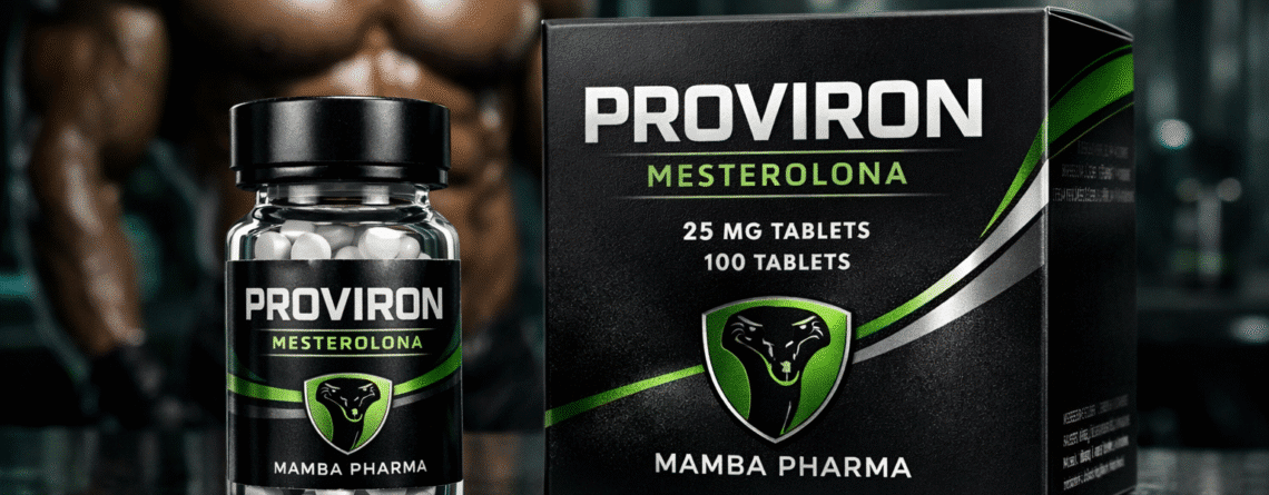 Proviron Mamba Pharma - Mesterolona para Libido Turbinada e Densidade Muscular