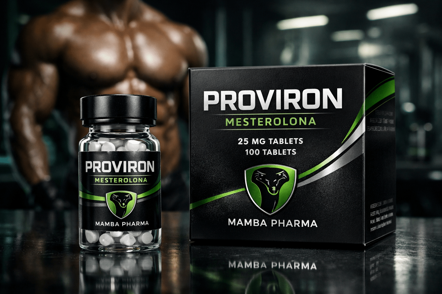 Proviron Mamba Pharma - Mesterolona para Libido Turbinada e Densidade Muscular